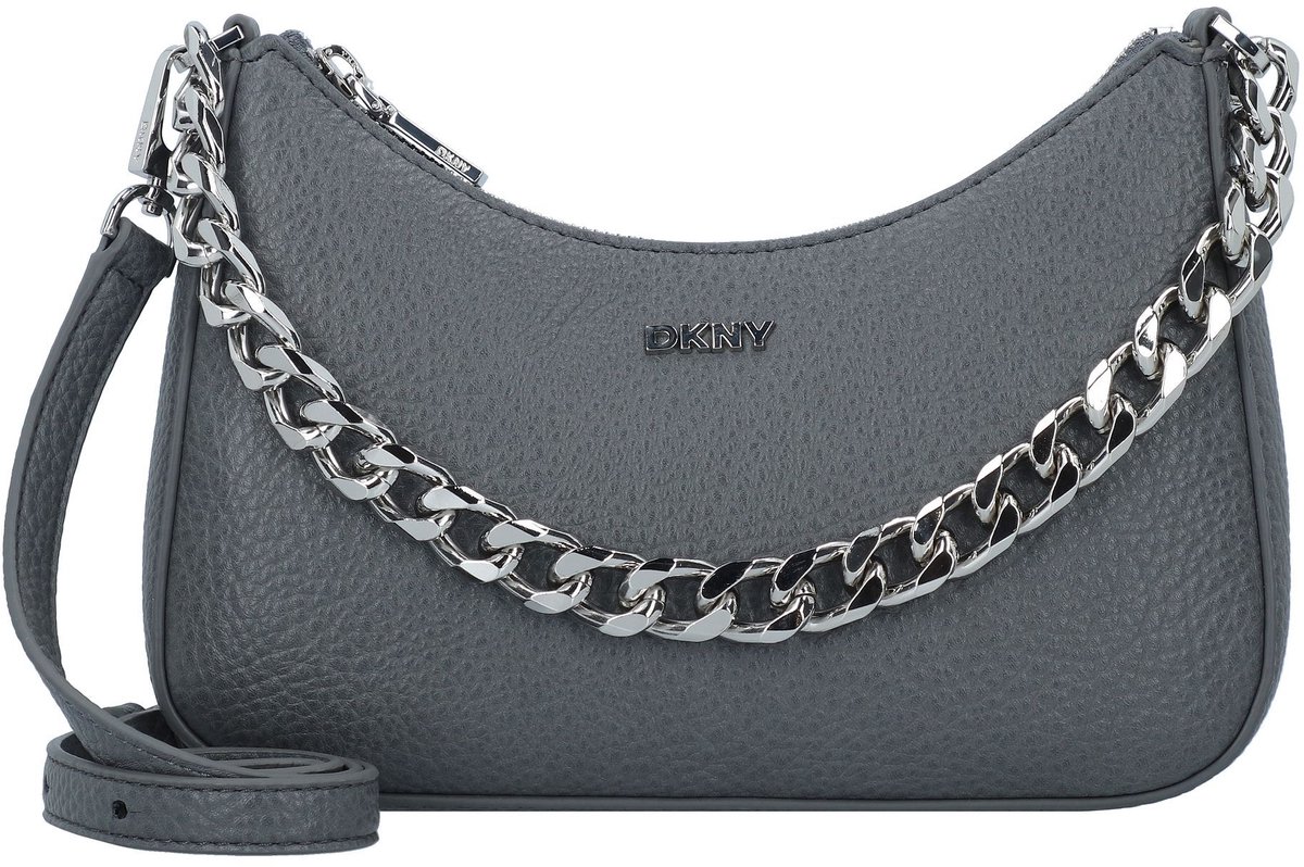 DKNY Jenna Schoudertas 23 cm - Dames - dark gray