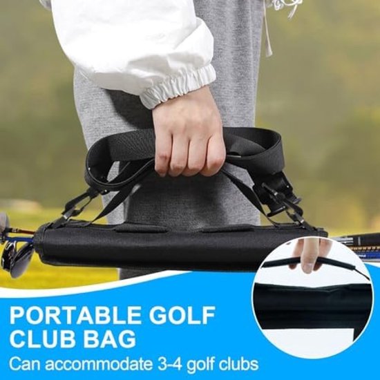 Compacte Golftas voor Training - Draagbaar en Opvouwbaar — afbeelding 5