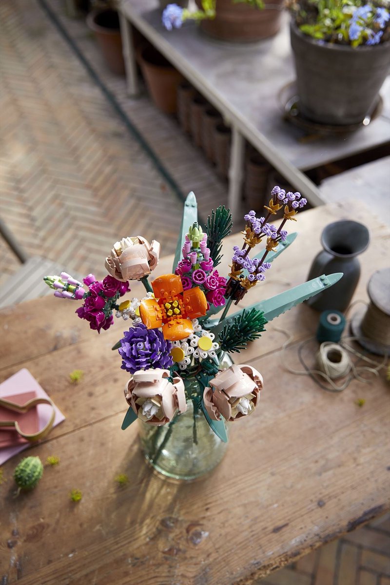 LEGO Botanicals Bloemenboeket Bouwpakket voor Volwassenen - 10280 – foto 7