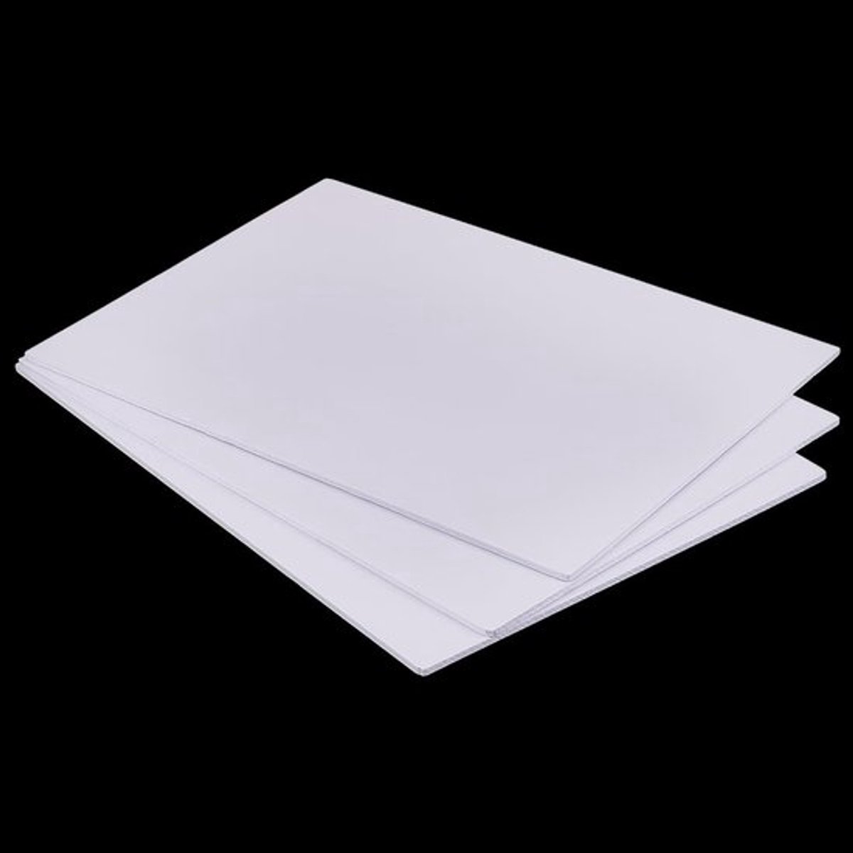 PVC-platen 3 stuks - 40 x 30 cm - Schuimplaten 5 mm dik voor modellering