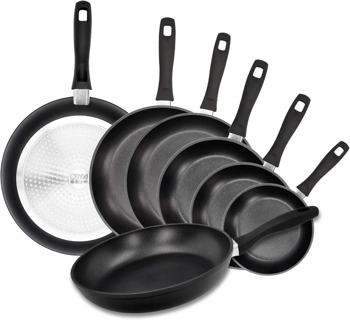 Aluminium Pan met Anti-aanbaklaag 28 cm - Geschikt voor Inductie en Glaskeramische Kookplaten