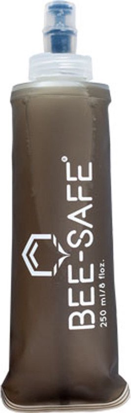Soft Drink Bottles | anthracite | BEE SAFE -250ML- | flask | Soft Drink Bottles | zachte drinkfles | flexibele drinkfles | opvouwbare drinkfles