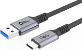Microconnect USB3.2AC2 USB-kabel 2 m USB 3.2 Gen 2 (3.1 Gen 2) USB C USB A Zwart