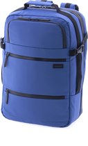 Vogart Camper Waterproof Laptoprugzak - 17 inch - Expandable - Blauw