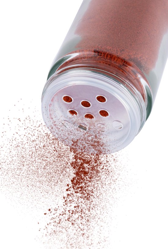 thumbnail: VIGOEXPRESS Draaibaar Kruidenrek - Voor 18 Potjes - 360° Rotatie - Roestvrij Staal & Glas