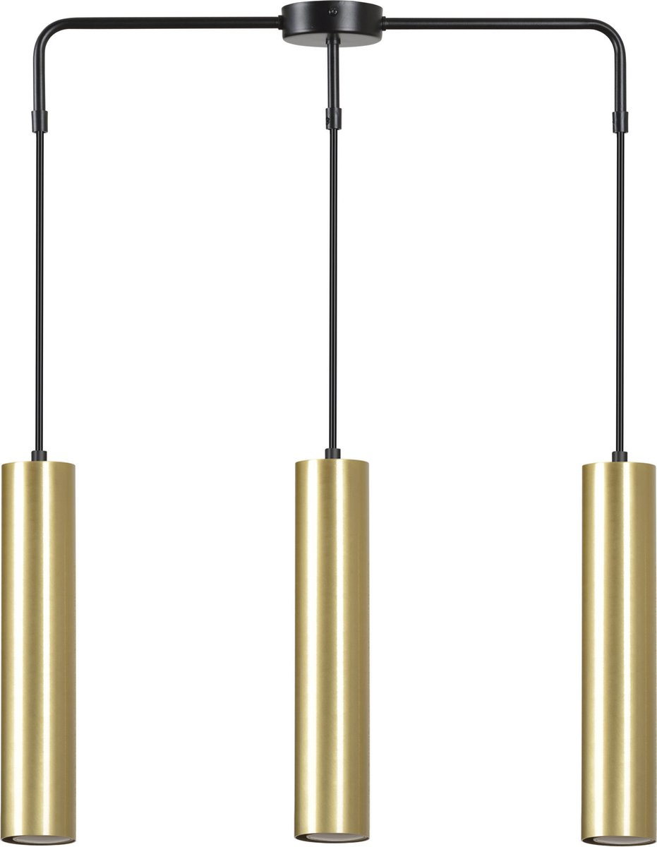 Emibig - Hanglamp Goldi 3 Goud/Zwart 38 cm