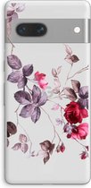 Case Company® - Hoesje geschikt voor Google Pixel 7 hoesje - Mooie bloemen - Soft Cover Telefoonhoesje - Bescherming aan alle Kanten en Schermrand