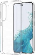 Lunso - Geschikt voor Samsung Galaxy S23 - TPU Backcover hoes - Transparant