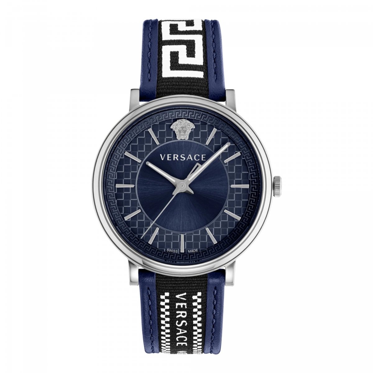 Versace VE5A01121 horloge mannen - Roestvrij Staal - zilver