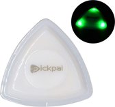 Lichtgevende Plectrum – Groen LED licht – 0.5mm, 0.75mm, 1.0mm – Plectrum voor alle soorten Gitaren