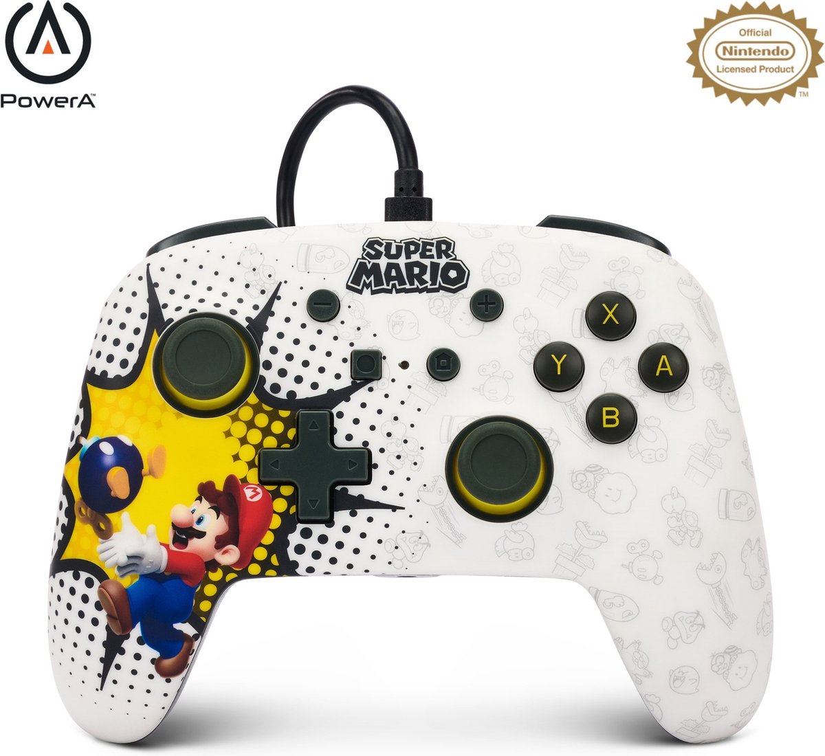 PowerA Geavanceerde Bedrade Gamecontroller voor Nintendo Switch