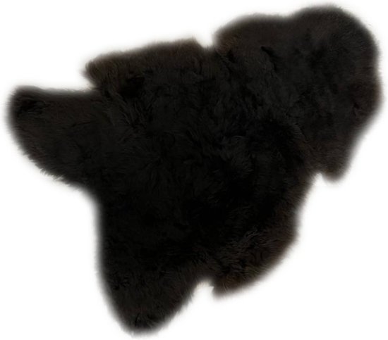 PTMD Furry Black shaped sheepskin plaid