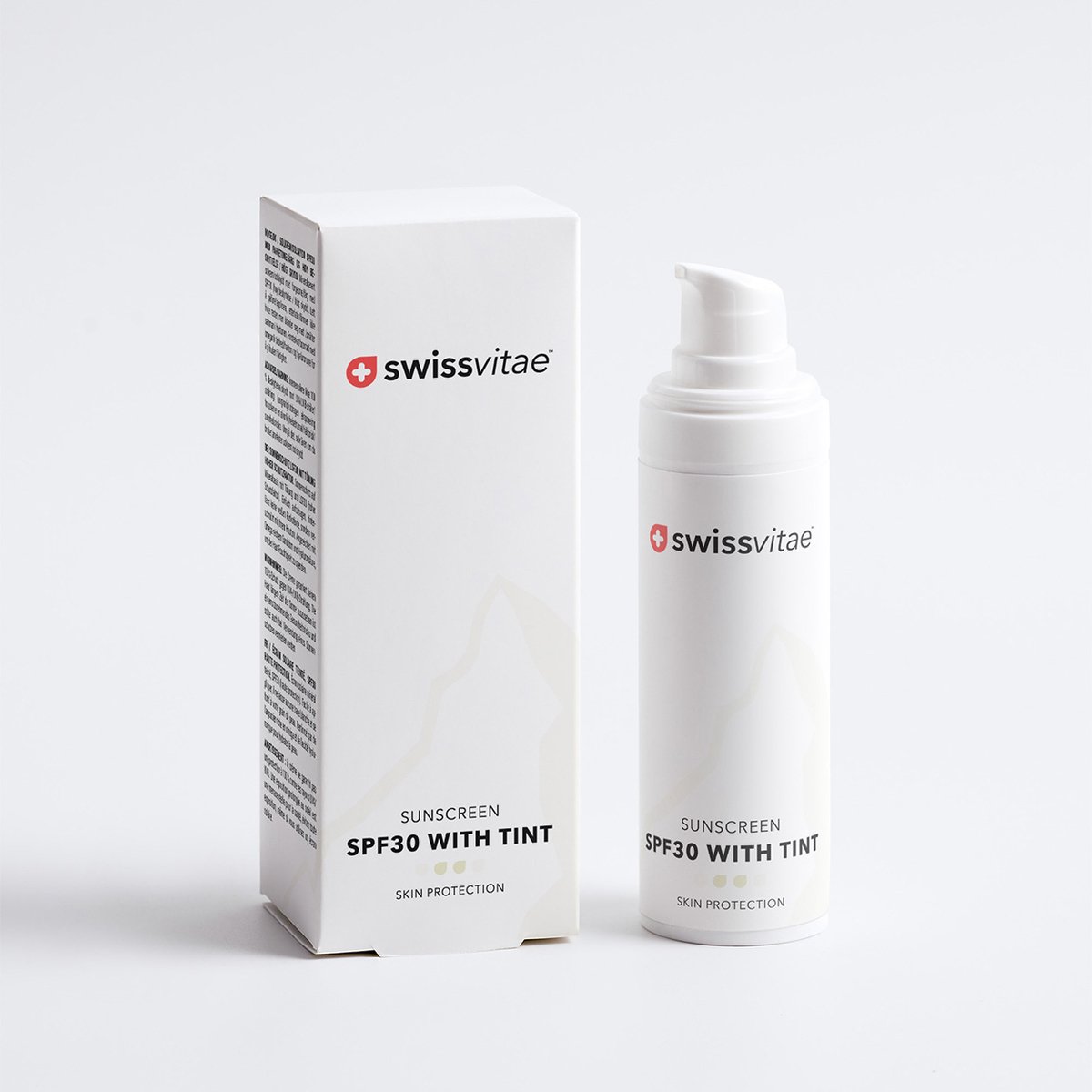 Swiss Vitae SkinCare - Sunscreen SPF30 met tint - Dagcreme - 30ml