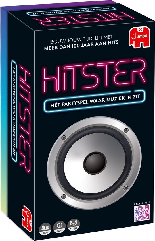 Jumbo - Hitster Original - Nederlands Partyspel - Actiespel cadeau geven