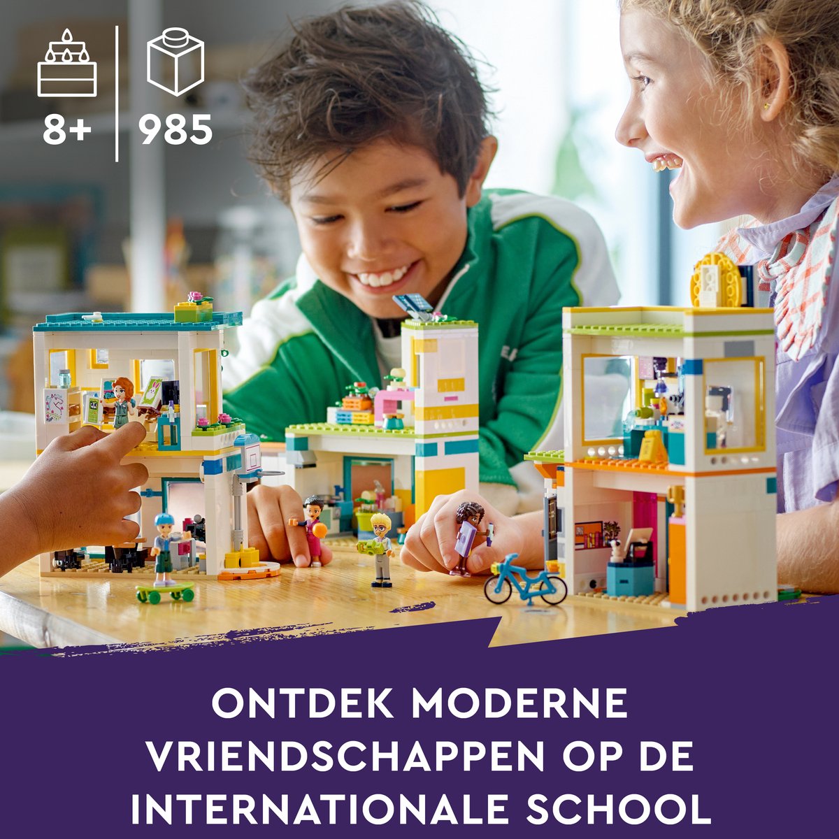LEGO Friends Heartlake Internationale school Speelgoed met 5 Minipoppetjes -41731 — afbeelding 16