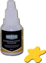 BrandNewCake® Airbrush Kleurstof Geel 20ml - Eetbare Voedingskleurstof - Kleurstof Bakken - Taartversiering