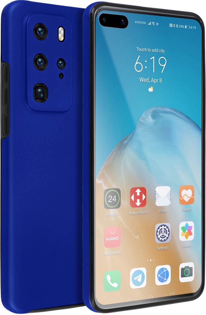 Integraal Hoesje Geschikt voor Huawei P40 Pro met harde achterkant