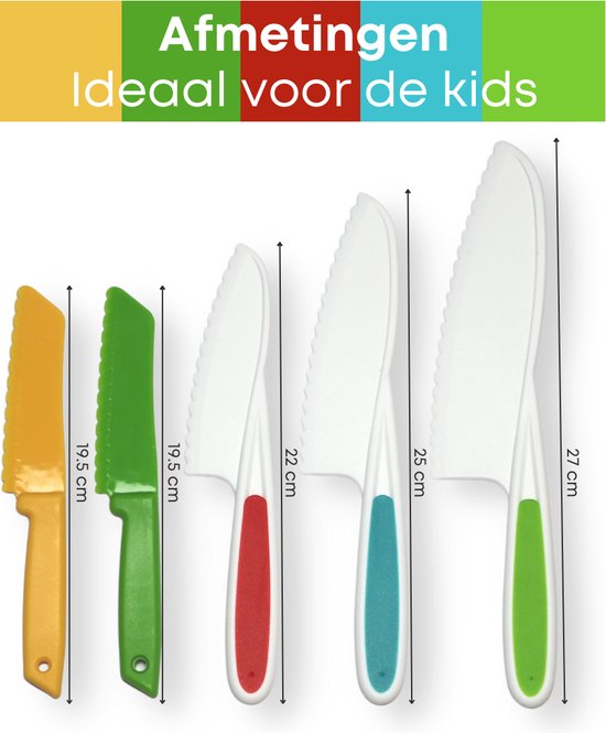 Ensemble De Couteaux Pour Enfants,Lot De 3 Bords Dentelés Pour Tout-Petits  Pour La Cuisine - Couteau Pour Tout-Petits Couteau[u2100]