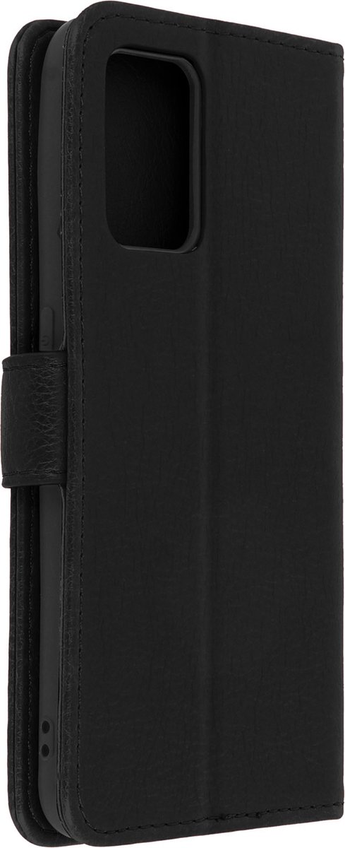 Geschikt voor Oppo A74 Bookcover Video Support Functie zwart