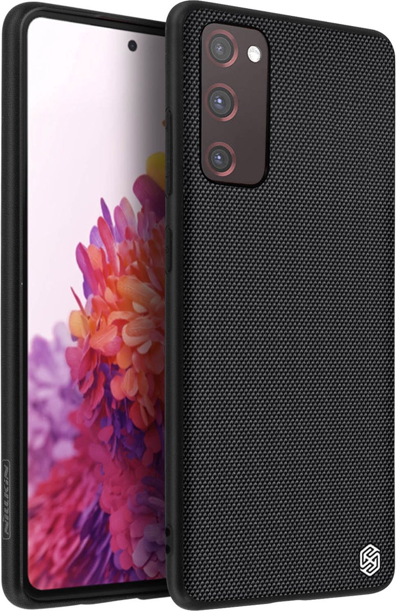 Nillkin - Samsung Galaxy S20 FE hoesje - Textured Case - Back Cover - Zwart