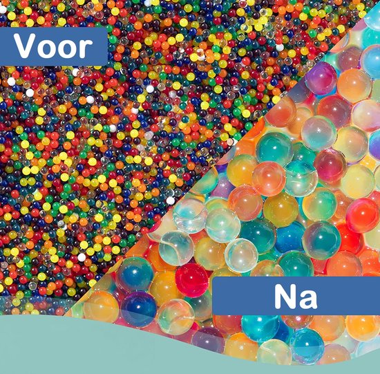 PLAY IT - Perles d'eau - Boules absorbant Water - 8-9mm - 10500 pièces