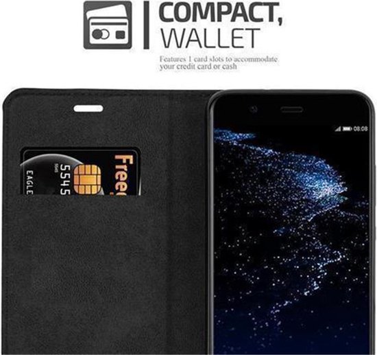 Coque Cadorabo pour Huawei P10 en ROUGE POMME - Coque de protection avec fermeture magnétique