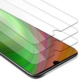 Cadorabo 3x Screenprotector geschikt voor Huawei P30 - Beschermende Pantser Film in KRISTALHELDER - Getemperd (Tempered) Display beschermend glas in 9H hardheid met 3D Touch