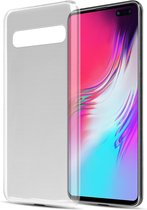 Coque Cadorabo pour Samsung Galaxy S10 5G en COMPLÈTEMENT TRANSPARENT - Coque de protection en silicone TPU souple