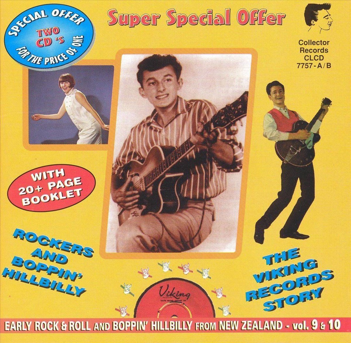 Various Artists - Early Rock & Roll From New Zealand - Vol.9 & 10 (2 CD)
