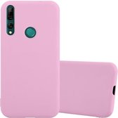 Cadorabo Hoesje geschikt voor Huawei P SMART Z / Y9 PRIME 2019 / Enjoy 10 PLUS in CANDY ROZE - Beschermhoes gemaakt van flexibel TPU silicone Case Cover