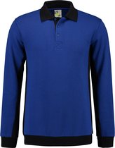 Lemon & Soda 4700 Unisex Regular Fit Polosweater-Royal Blue/BK-M