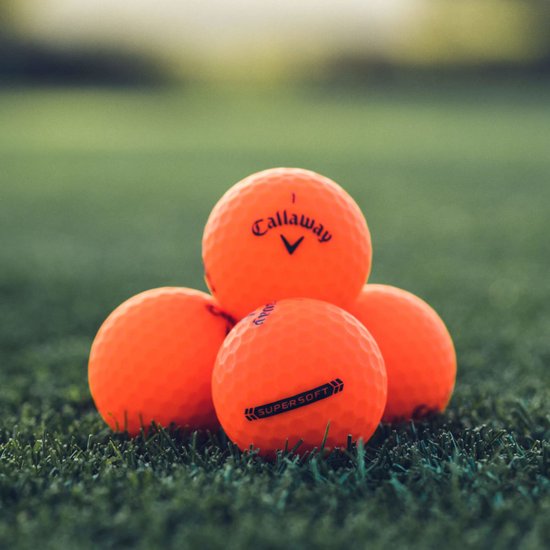 Callaway SuperSoft 2023 Golfballen - Oranje - 12 Stuks van Callaway — afbeelding 5