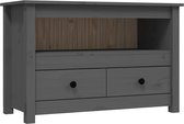 vidaXL-Tv-meubel-79x35x52-cm-massief-grenenhout-grijs