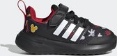adidas Sportswear adidas x Disney FortaRun 2.0 Mickey Cloudfoam Schoenen met Elastische Veters en Klittenband - Kinderen - Zwart - 20