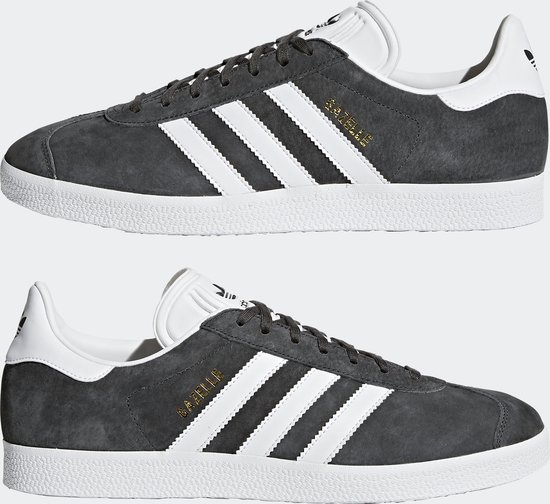Baskets Homme adidas Gazelle - Dgh Solid Gris / Blanc / Or Met. - Taille 42  2/3 | bol.com