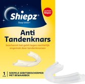 Shiepz Anti Tandenknars - Beschermt het gebit tegen nachtelijk ongemak door tandenknarsen - 1 stuk
