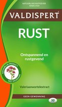 Valdispert Rust - Natuurlijk voedingssupplement met Valeriaanwortelextract voor rust & ontspanning - 50 tabletten