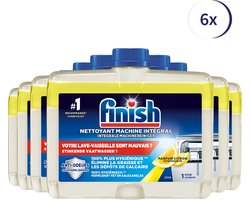 Finish Hygiene Machinereiniger Lemon - 250ml - 6 Stuks - Voordeelverpakking