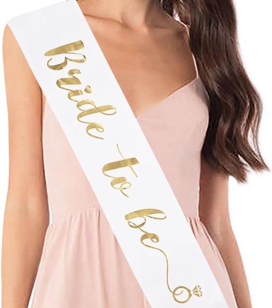 Mariée à être Sash | Ceinture pour enterrement de vie de jeune fille| Écharpe | la mariée | Mariage | Cadeau de décoration | Future mariée d'enterrement de vie de jeune fille | 80 cm