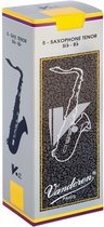 Vandoren Tenor Saxofoon V12 Rieten - 5 Stuks Verpakking - Dikte 2.5