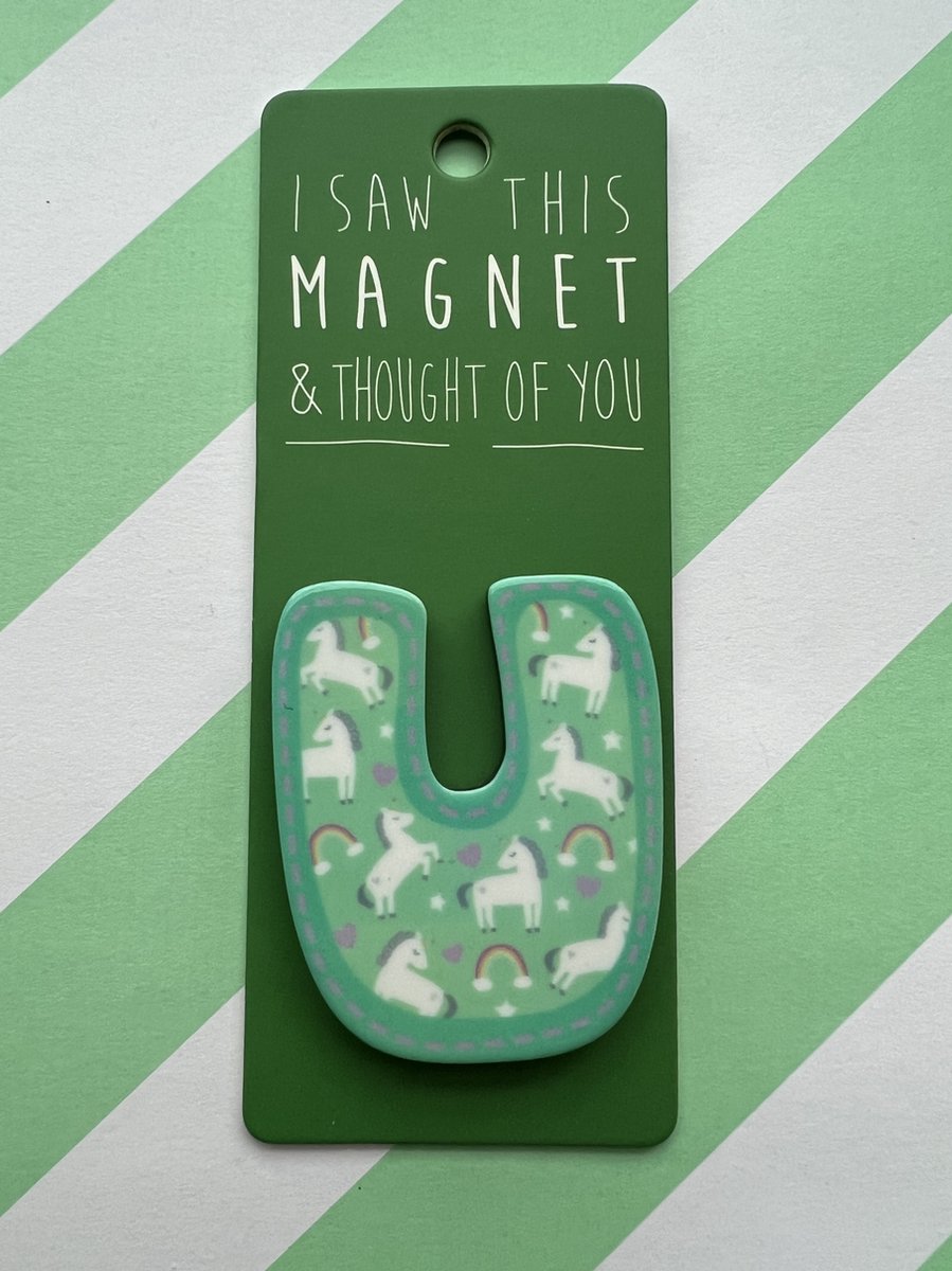 Koelkast magneet - Magnet - U - MA40