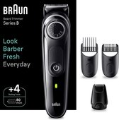 Tondeuse à barbe Braun - Série 3 - BT3440 - Tondeuse pour homme avec 80 minutes d'autonomie