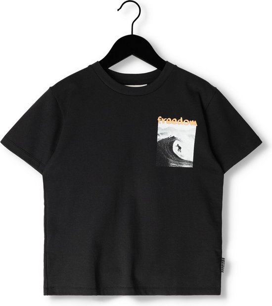 Molo Riley Polo's & T-shirts Jongens - Polo shirt - Zwart - Maat 122