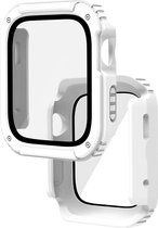 Geschikt voor Apple Watch 3/2/1, 42mm Volledige bescherming Gehard Glas – Wit