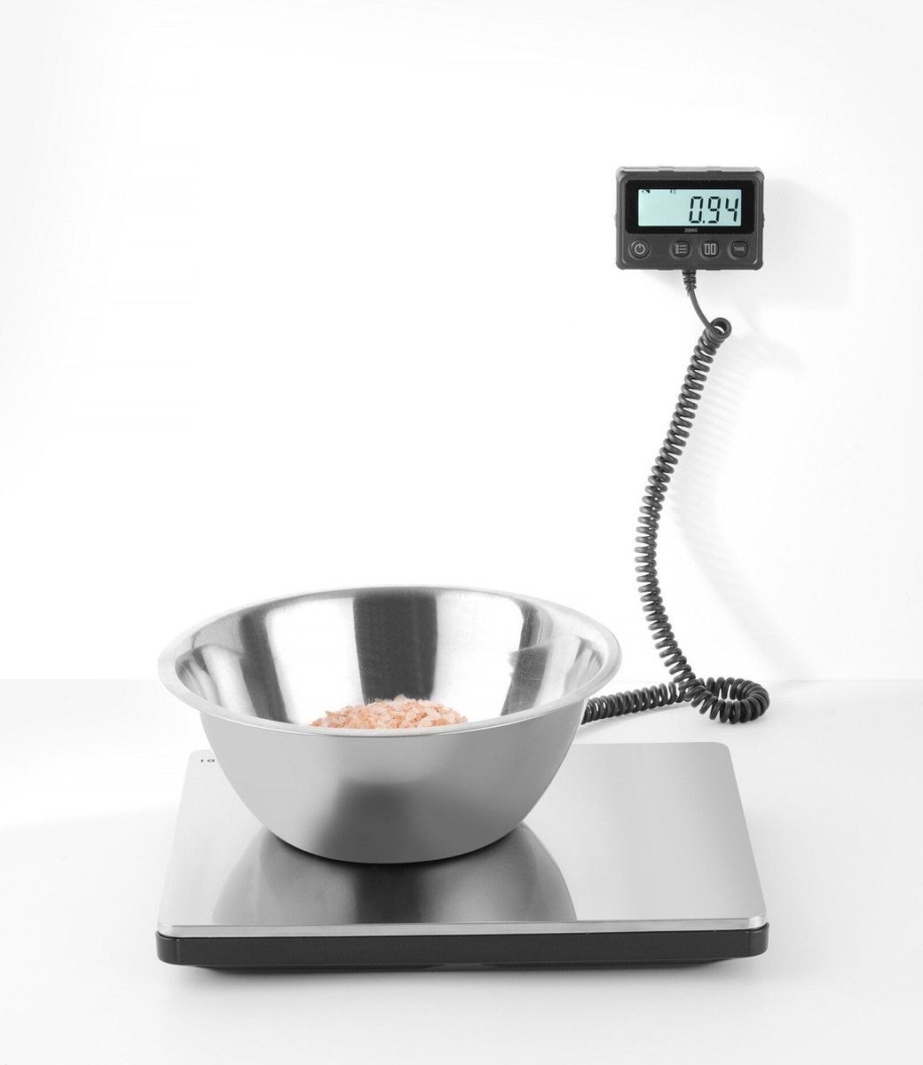 HENDI Digitalwaage Bis 15 Kg & Westmark Abwiegeschaufel 300 Ml – Praktisches Küchen-Duo