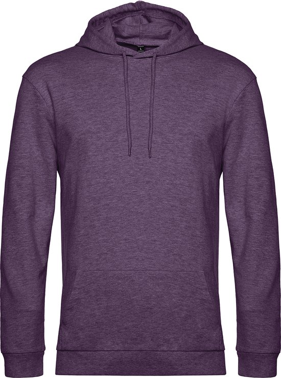 Hoodie French Terry B&C Collectie maat XL Heather Purple