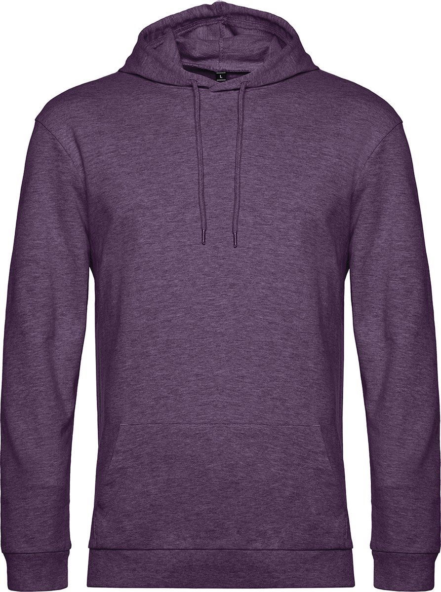 B&C Hoodie French Terry B&C Collectie maat XL Heather Purple