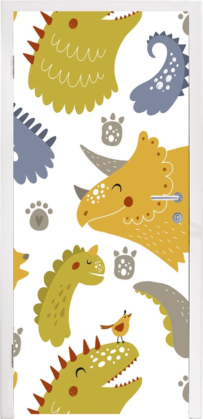Loussiesd Kinder dinosaurus hoeslaken voor meisjes jongens peuter leuke cartoon dino beddengoed set kleurrijke jungle dieren laken set wilde dieren bedhoes geen plat laken tweepersoons maat 3 stuks