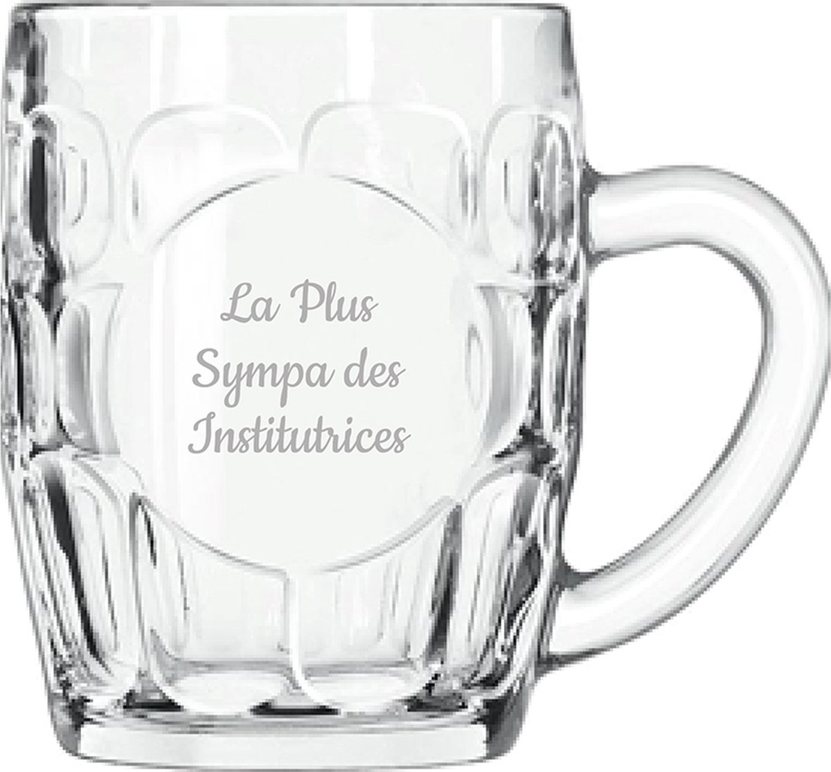 Bierpul gegraveerd - 55cl - La Plus Sympa des Institutrices