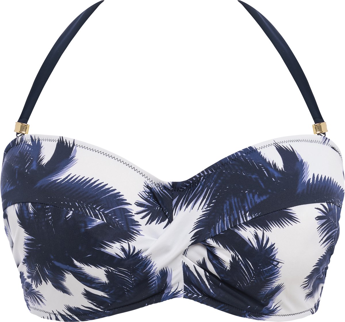 Fantasie Carmelita Avenue UW Twist Bandeau Bikini Top Dames Bikinitopje - Maat 75G (EU)